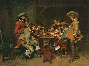 A Game of Piquet, Ernest Meissonier